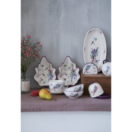 Serving share "Lavender", 21 × 15 × 4.5 cm, white color-9