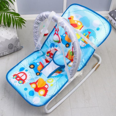 Swear-rocking chair for newborns "Transport", game arc, removable toys mix-8