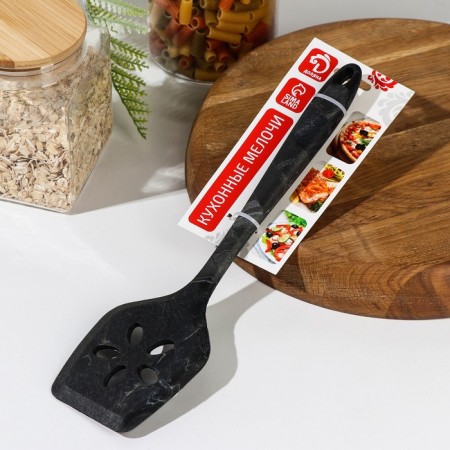 Shovel with slots of the Sirius Dolyan, 30 cm, black color-2