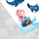 Stickerbuk "Sea Residents", 8 sheets, 12 x 18 cm