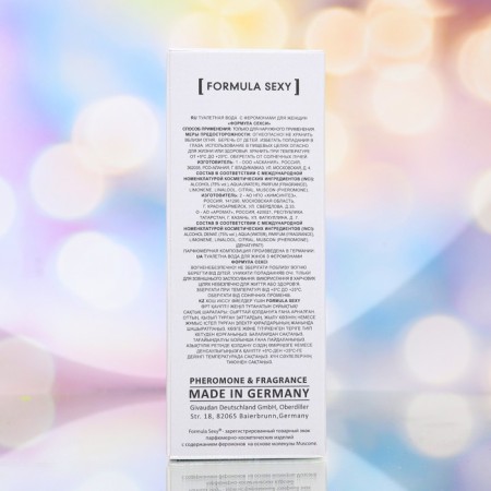 Women's toilet water Formula Sexy Extra-Strong, 30 ml-3