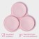 Baking shape of the share "Circle", silicone. 23 × 19.5 cm, 3 cells (d = 10 cm), color mix
