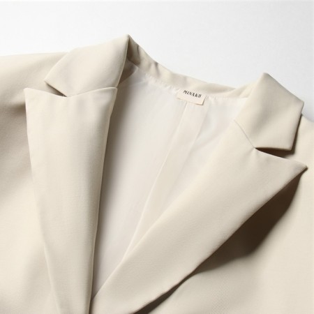 Women's jacket Minaku: classic beige color, rr 46-48-8