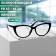 Ready glasses GA0294 (color: C3 black; diopter: + 1; tint: no)