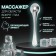 Face massage, with a ball, 7.5 × 1.6 cm, silver color