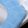 Soft cover on the lid and seat of the toilet (blue)