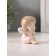 Souvenir Ceramics "Angel soap in pink" 4.8x7x7 cm