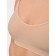 Female top on thin straps in the rubber Mirey Top V-Cutout Spala Stretta, size 46-48, bodily color