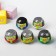 Slime "Plus", black with balls, capsule 40 g