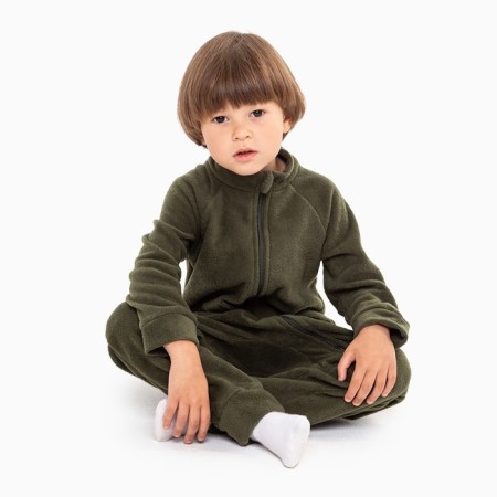 Overalls for a boy, khaki color, height 104-110 cm-4