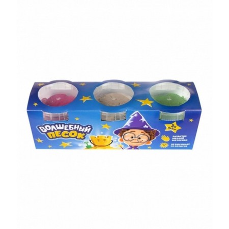 Kinetic sand "Magic sand", mix 3 colors, 600 g-5