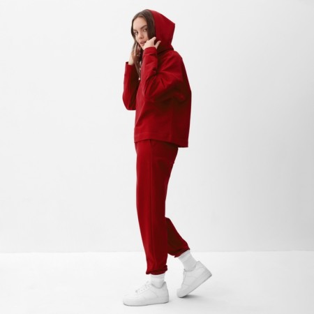 Women's costume (sweatshirt and trousers) Mist, p. 44-46, burgundy-3