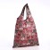Household bag without fastening, brown color/pink
