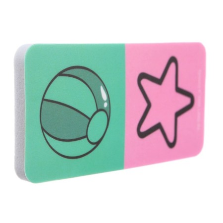 Domino EVA for playing in the bath "Learn colors and forms", 20 details-6