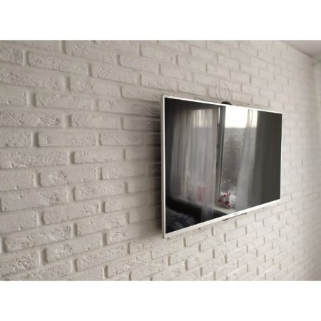 Gypsum tile "Barcelona" reinforced, 1 sq. M, 90 pcs, white-2