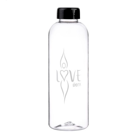 Water bottle, 1 l, "love yoga"