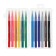 Flomasters - brushes 12 colors, kidscolor