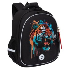 Рюкзак каркасный 36 х 28 х 20 см, Grizzly, чёрный