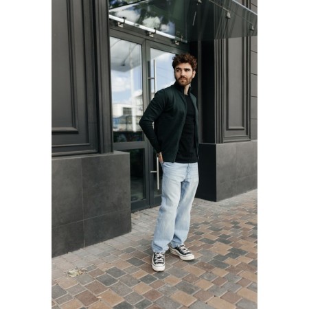 Male jumper, size 56, emerald color-8