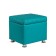 Puff with Vega lid 430x480x430 turquoise