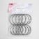 Ring for the cornice, connective, d = 50/56 mm, 10 pcs, silver color