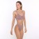 Female set (top, thongs), brown color, size 42-46
