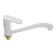 Accoona A4166G kitchen mixer, single -leaf, with nut, silumin, white color