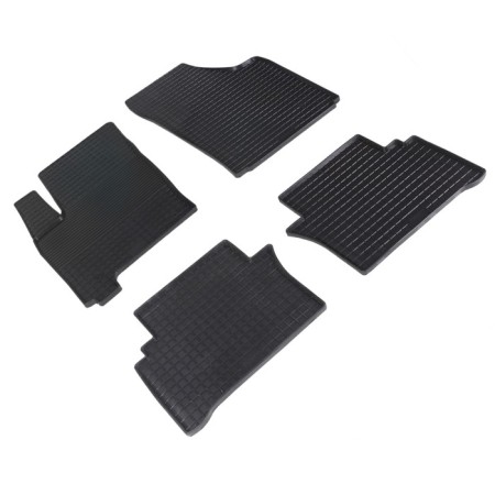 Rubber rugs ’grid’ for Opel Meriva (T3000), 2002-2010