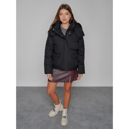 Winter jacket, size 42, black color-12