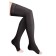Stockings compression ID-310 LUMMA IDEALISTA, size L (IV), 1st class, LONG, Black color, open toe