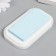 Stamping pillow for textiles, wood, paper "pale blue" 5.3x9.5 cm