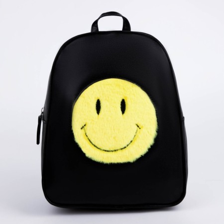 Curricop of artificial leather "Smile", plush strip, 27x23 x 10 cm-3