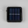 Girlynda "Horse tail" 10 threads of 2 m, silver thread, 200 LED, glow of multi, 2 modes, solar battery