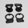 Fastex 5.2*4cm VN 2.5cm for a suitcase (nab 10pc price for nab) plastic black