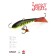 Balancir Lucky John Fin 5 + tee, 7 cm, color 31rt blister