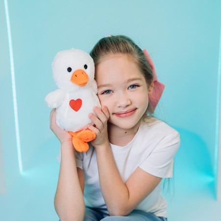 Soft toy "Goose Fedya"-6