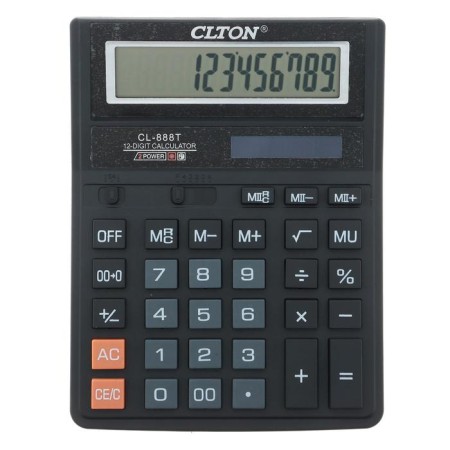 Poem calculator, 12 - discharge, CL - 888T