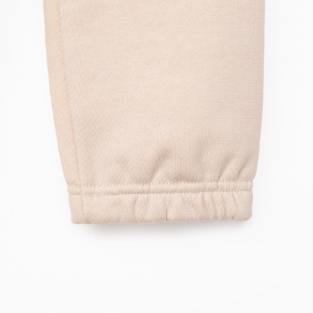 Kids (hoodies, trousers) casual collection kids beige color, height 128-16