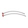 Zein mixer eyeliner, 1/2 nut, M10 fitting, 50 cm, installation key, set 2 pcs