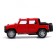 Metal machine "Pickup", scale 1:43 Inertia, red color