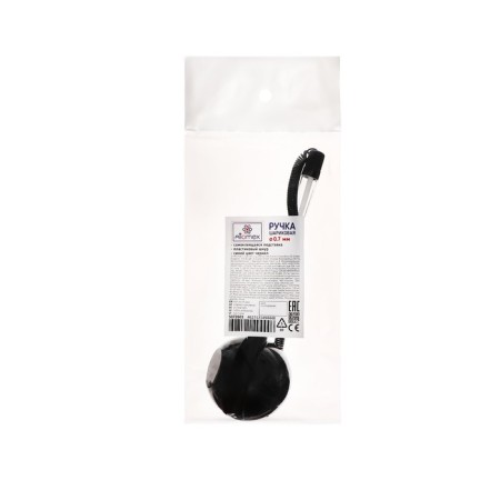 Ballpoint pen on the self -adhesive stand attomex 0.7 mm, shift rod, blue ink, plastic spring-4