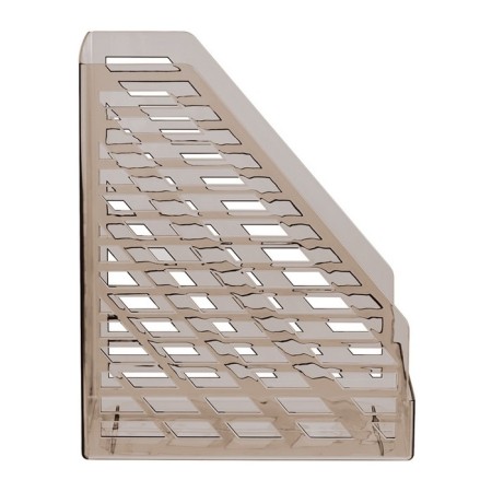 Paper tray, vertical, Stamm XXL, tinted brown, width 16 cm-2