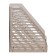 Paper tray, vertical, Stamm XXL, tinted brown, width 16 cm