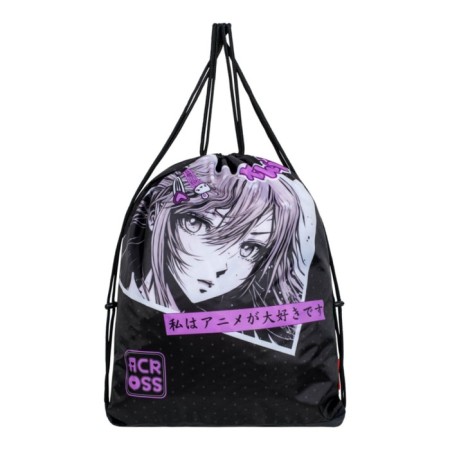 School backpack by Ergon. Spray Across 194 37*28*12 Virgin + Pen, Back Cher/Rose 24-194-7-7