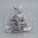 Bag gift organza "Magic New Year", 10 x 12 cm +/- 1.5 cm, New Year