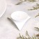 Climber "Asterisk" Metal for 1 candle, 9x3.5 cm, white