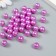 Beads for creativity plastic "Pink Lilac" set 20 grams d = 1 cm