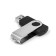 Flash drive Mirex Swivel Black, 4 GB, USB2.0, th Up 25 MB/s, PBU up to 15 Mb/s, black