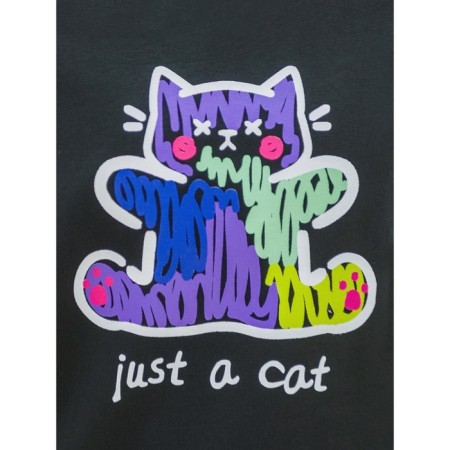 Jumper for girls, height 110 cm, black color-4