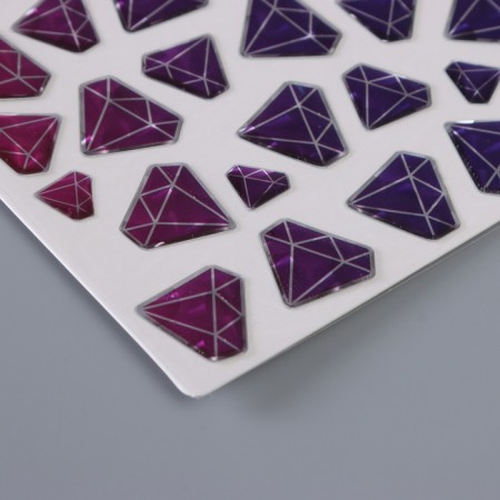 Stickers for creativity plastic "Gradient. Almaza" 22x9.5 cm-3